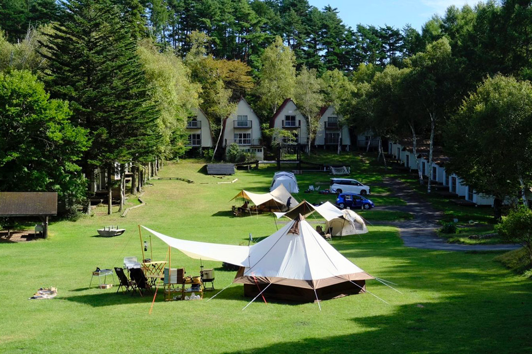 グランリゾート蓼科CAMP FIELD キャンプサイトイメージ