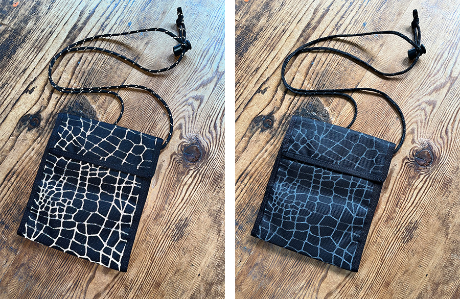 BURLAP OUTFITTER リフレクターポーチ作り