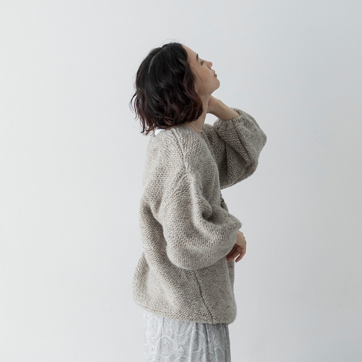 kagure かぐれ 完売品 ウール ノーカラー ジャケット 圧縮 カーディガン KAGURE 2020 Autumn / Winter | かぐれ | URBAN RESEARCH MEDIA