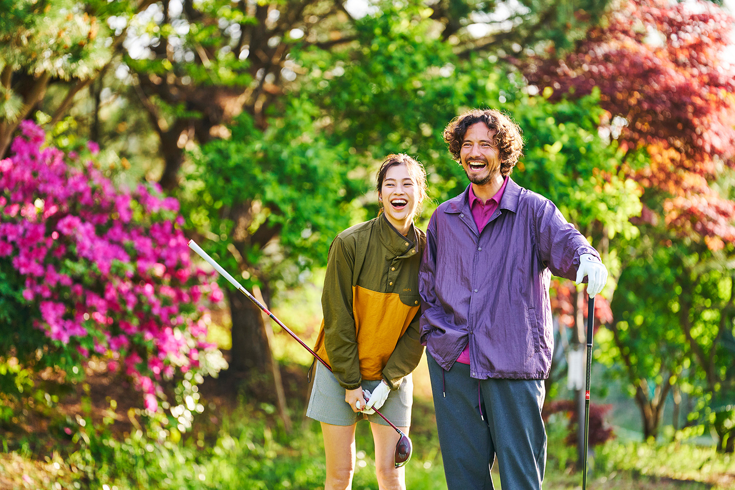 PPM アーバンリサーチゴルフ　スカート2枚セット レザーフリルフレアスカパン – pium