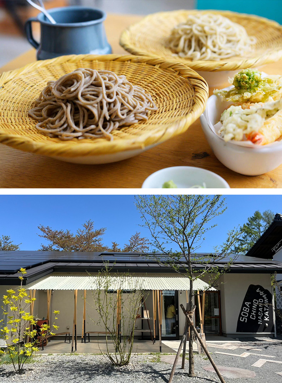 SPECIAL SOBA LUNCH at TINY GARDEN 蓼科