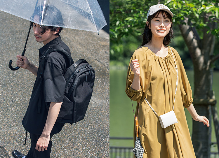 雨の日も汗ばむ日も快適にしてくれる MINOTECHのミラクルウエア